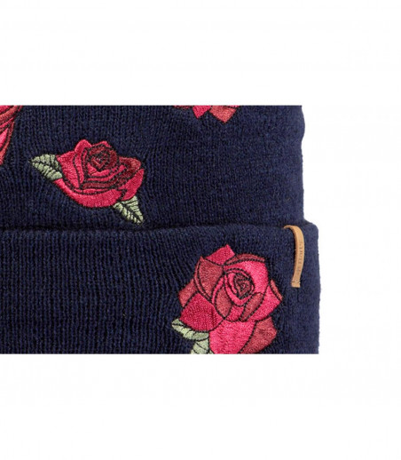 bonnet fleurs bleu Barts